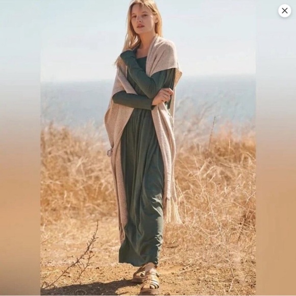 NWT Free People Beach Cameron Maxi Boho Dress Size Medium - Picture 2 of 12